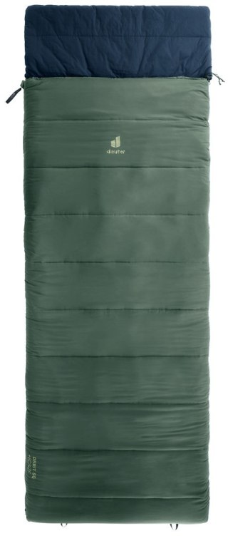 Śpiwór syntetyczny Deuter Orbit SQ + 6C/43F ivy/ink Deuter