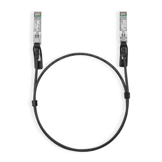 TP-Link TL-SM5220-1M kabel InfiniBand / światłowodowy SFP+ DAC Czarny No name