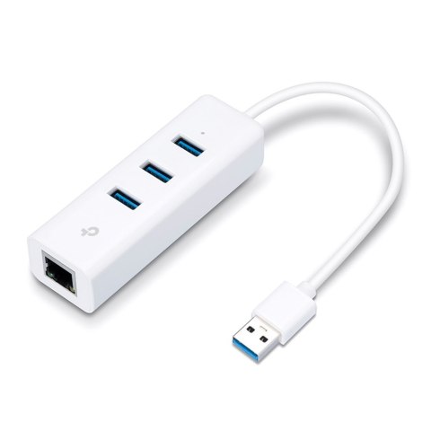 TP-Link UE330 stacja dokująca Przewodowa USB 3.2 Gen 1 (3.1 Gen 1) Type-A Biały TP-LINK