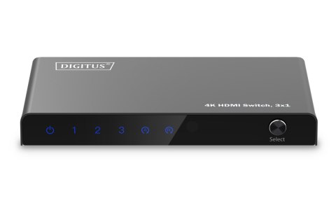 Digitus Przełącznik 4K HDMI, 3 x 1 DIGITUS
