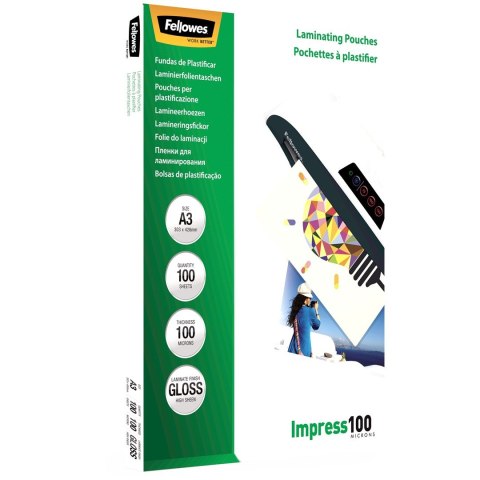 Fellowes 5351205 folia do laminowania 100 szt. FELLOWES