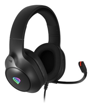 GENESIS NEON 213 Zestaw słuchawkowy Przewodowa Ręczny Połączenia/muzyka USB Typu-A Czarny GENESIS