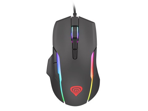 GENESIS Xenon 220 G2 myszka Gaming Oburęczny USB Typu-A Optyczny 12800 DPI GENESIS
