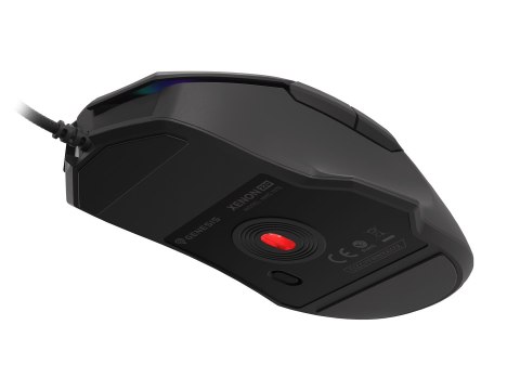 GENESIS Xenon 220 G2 myszka Gaming Oburęczny USB Typu-A Optyczny 12800 DPI GENESIS