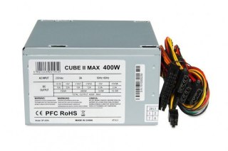 IBox CUBE II moduł zasilaczy 400 W 20+4 pin ATX ATX Srebrny IBOX