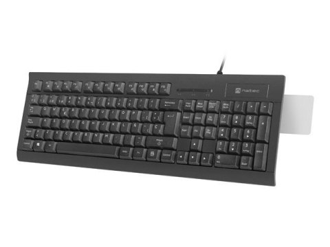 Klawiatura NATEC NKL-2052 Biuro USB QWERTY Hiszpański Czarny NATEC