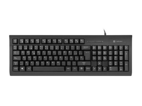 Klawiatura NATEC NKL-2052 Biuro USB QWERTY Hiszpański Czarny NATEC