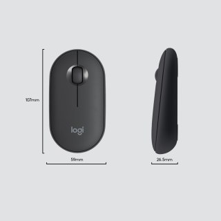 Logitech MK470 klawiatura Dołączona myszka RF Wireless QWERTY Amerykański międzynarodowy Grafitowy Logitech