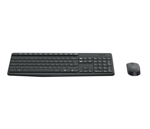 MK235 WIRELESS KEYBOARD / MOUSE/COMBO GREY-DEU-2.4GHZ-CENTRAL Logitech