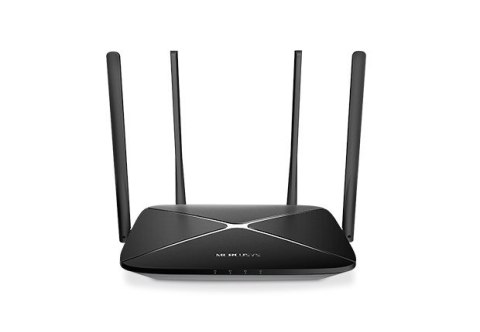 Mercusys AC12G router bezprzewodowy Gigabit Ethernet Dual-band (2.4 GHz/5 GHz) Czarny MERCUSYS