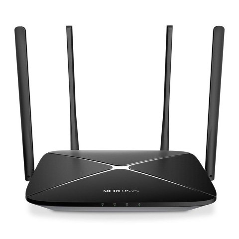Mercusys AC12G router bezprzewodowy Gigabit Ethernet Dual-band (2.4 GHz/5 GHz) Czarny MERCUSYS