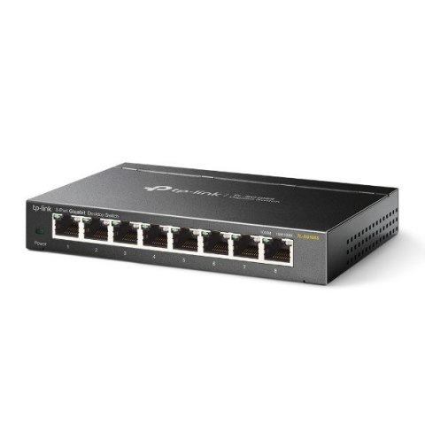 Przełącznik sieciowy TP-Link Omada TL-SG108S, Czarny, Nie zarządzany, Gigabit Ethernet (10/100/1000) TP-LINK