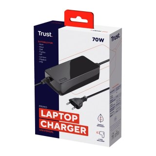 Trust Primo adapter zasilający/ inwentor Wewnętrzna 70 W Czarny Trust