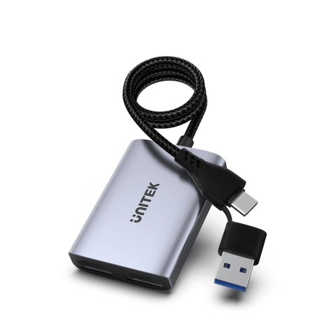 UNITEK ADAPTER USB/C/A - 2X HDMI MST FULLHD M/F UNITEK