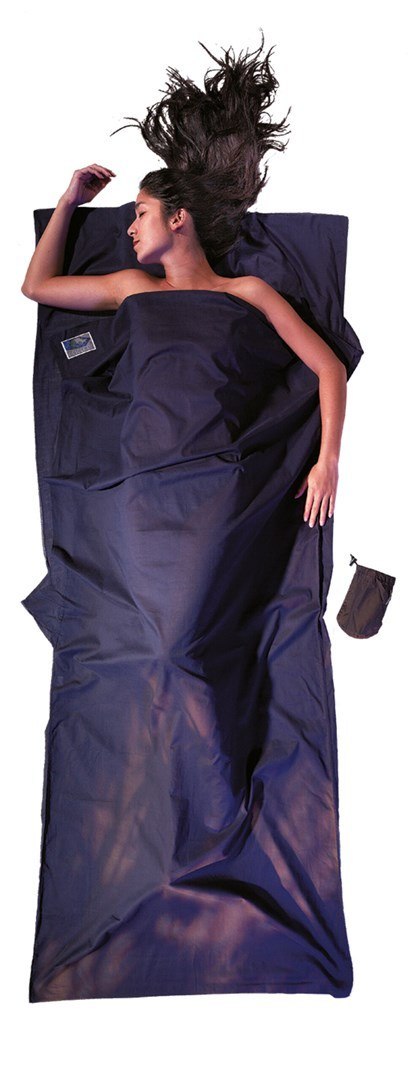 Cocoon Leicht-Reiseschlafsack, Rechteck, 220 x 90 cm, ?gypt. Baumwolle, tuareg COCOON