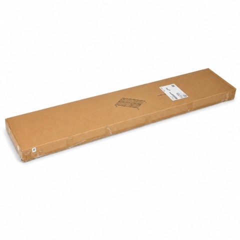 Łóżko metalowe 135x190 cm ze stelażem minimalistyczna czarna rama ModernHome ModernHome