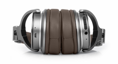 Muse M-278 BT Zestaw słuchawkowy Bezprzewodowy Opaska na głowę Micro-USB Bluetooth Brązowy, Srebrny Muse