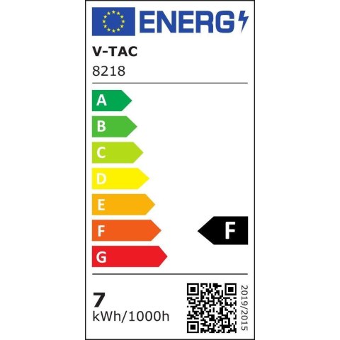 Oprawa 360st V-TAC 7W LED iluminacja elewacji/wnęk okiennych biała IP65 VT-707 4000K 770lm