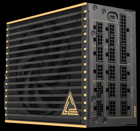 Zasilacz MSI MEG Ai1600T 1600W PCIE5 80+ Titanium (306-7ZPEX11-CE0) MSI