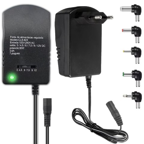Zasilacz uniwersalny ładowarka do dc 12v - e258 RTO