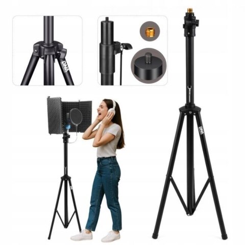 DNA SCS1 stojak tripod statyw do mikrofonu kabiny No name