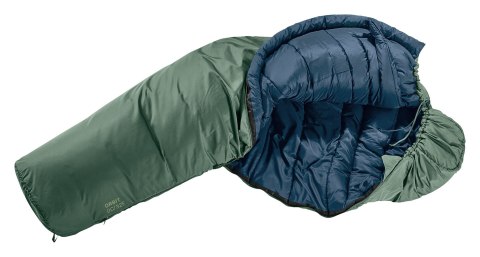 Deuter Orbit -5C/23F - śpiwór syntetyczny 185 cm (Ivy/Ink) Deuter