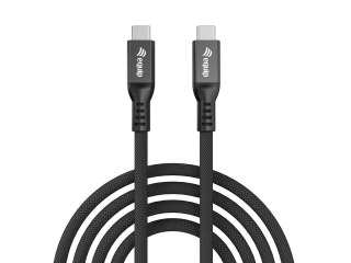 Equip 128442 kabel USB USB4 Gen 4x2 2 m USB C 80 Gbit/s 240 W Czarny EQUIP