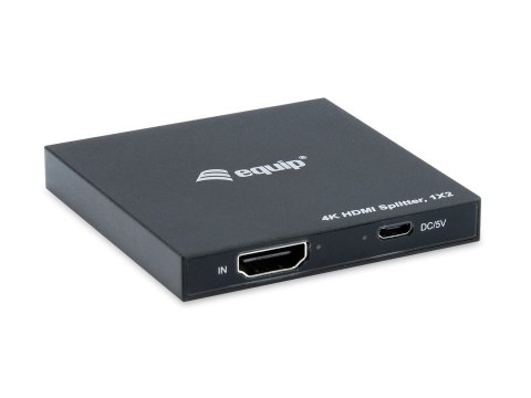 Equip HDMI1.4 2-Port Splitter Ultra Slim 4K/ 30Hz schwarz EndlessOS EQUIP