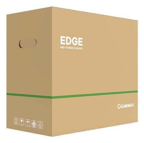 GameMax Edge Mini Tower Czarny No name