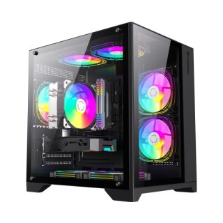 GameMax Infinity Mini BK Micro Tower Czarny No name