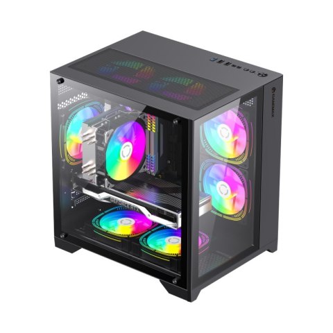 GameMax Infinity Mini BK Micro Tower Czarny No name