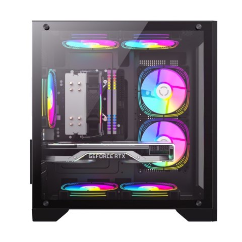 GameMax Infinity Mini BK Micro Tower Czarny No name