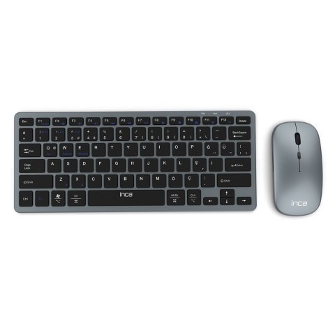 Inca IBK-572BT klawiatura Dołączona myszka RF Wireless + Bluetooth Czarny No name