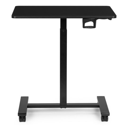 Mobilne biurko 70x48 cm stolik pod laptopa regulacja wysokości 71,5-112 cm czarny ModernHome ModernHome