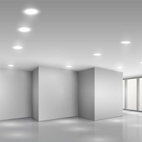 Panel LED V-TAC wpuszczany premium downlight 3W okrągły fi90 VT-61003 4000K 330lm