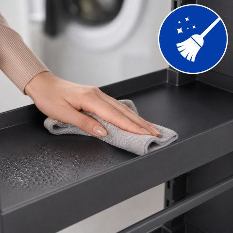 Szafka uniwersalna na kółkach ANTRACYT