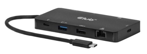 Club3D USB-C 9in1-HUB >2xHDMI/2xUSB/USB-C/LAN 4K60Hz PD100W retail Club 3D