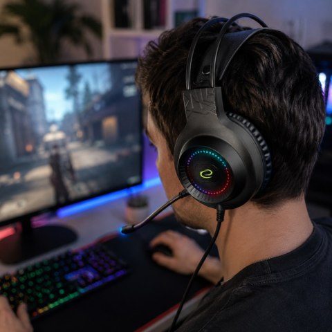 EGH7100 Esperanza słuchawki z mikrofonem gaming 7.1 courser