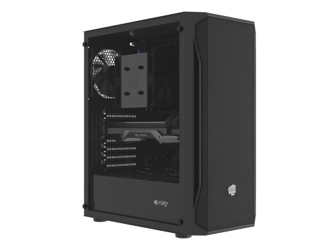 OBUDOWA FURY SHOBO SH4F MIDI TOWER Z OKNEM CZARNA FURY