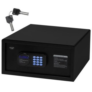 Sejf z kodem elektronicznym i zamkiem Adler Adler Adler