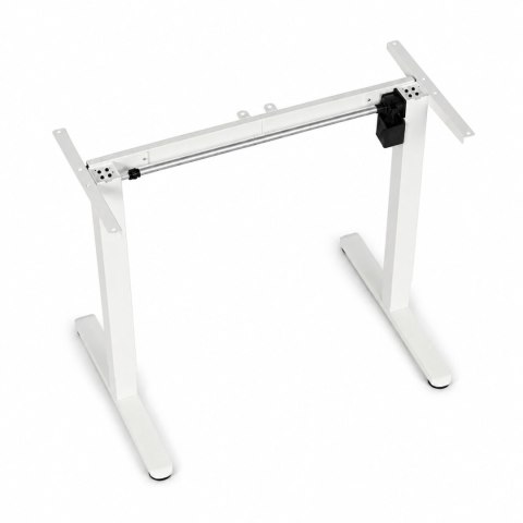 Stelaż biurka elektryczny regulacja wysokości 72-118 cm blat do 160 cm biały ModernHome ModernHome