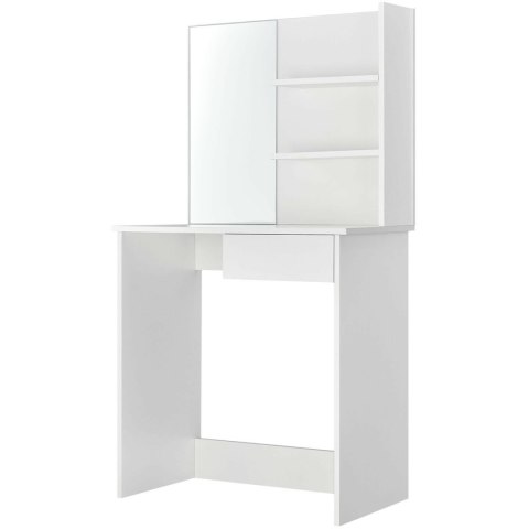 Toaletka kosmetyczna nowoczesna duże lustro półki ModernHome ModernHome