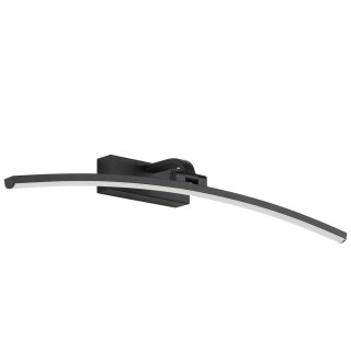 ZD198A Lampka ścienna łuk 60cm biała neutralna czarna ATL