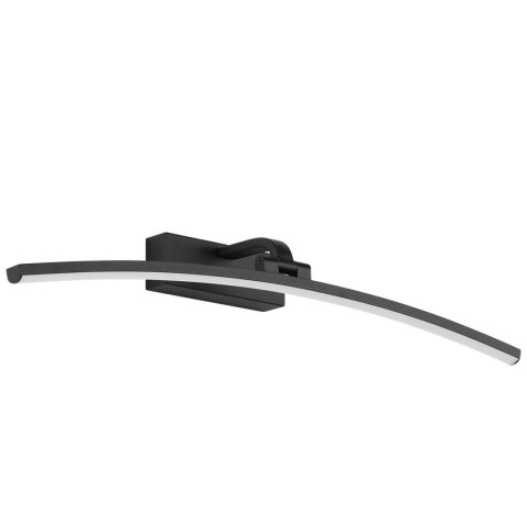 ZD198A Lampka ścienna łuk 60cm biała neutralna czarna ATL