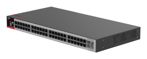 Zarządzalny Switch Ruijie L2+ | 48 portów 1Gbit + 4 porty SFP 2.5Gbit | 2 wentylatory, 1 wbudowany zasilacz AC | Rack Ruijie
