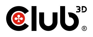CLUB3D Stacja ładowania CAC-1933 z 4 portami USB-C® 240 W GaN PD 3.1 + PPS + wyświetlacz LED Club 3D