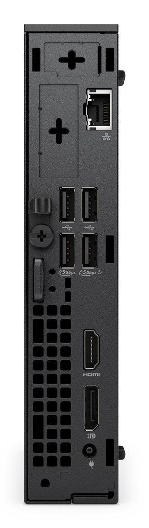DELL Pro QCM1250 Intel® Core™ i3 i3-14100T 8 GB DDR5-SDRAM 512 GB SSD Windows 11 Pro Micro PC Mini PC Czarny Dell