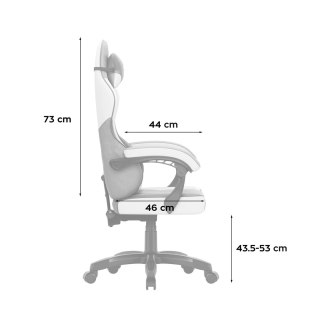 Fotel gamingowy Huzaro Force 2.7 Grey Huzaro