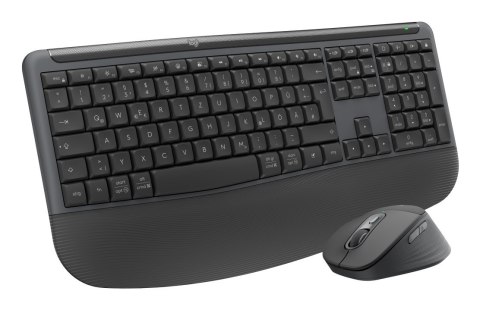 Logitech Signature Comfort Plus Combo MK880 for Business klawiatura Dołączona myszka Uniwersalne USB + Bluetooth QWERTZ Niemieck Logitech