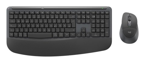Logitech Signature Comfort Plus Combo MK880 for Business klawiatura Dołączona myszka Uniwersalne USB + Bluetooth QWERTZ Niemieck Logitech